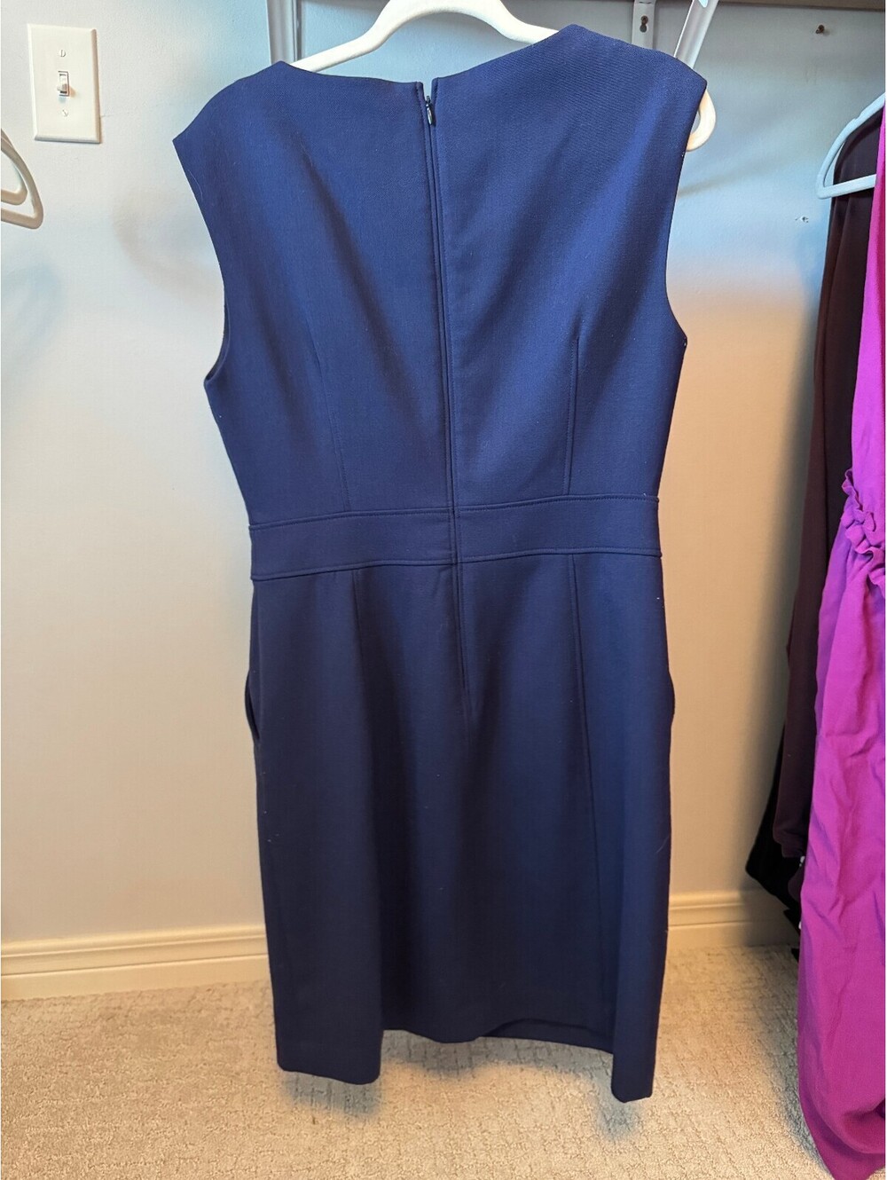 Theory Sheath dress navy - Picture 3 of 4